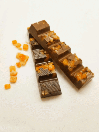 Barre-orange-Noir-et-Lait Barres Oranges confites- Duo