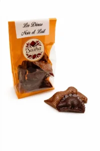 Dino noir et lait Les Dinos - 200g