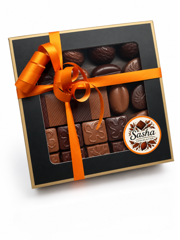 Ballotin-24-chocolats Coffret Assortiments de Praliné 25 chocolats - 250g